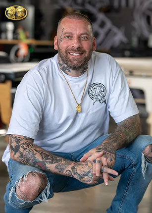 Patrick Loud Tattoo Artist Head Shot