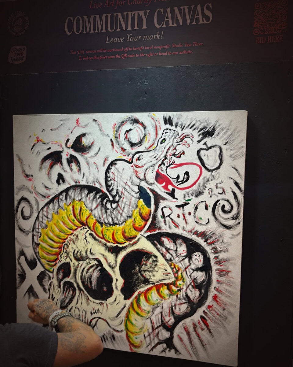 Community Canvas (Skull and Snake) - Image 2